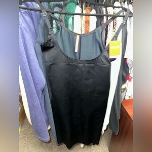 Spanx Invisible Open Bust Mid Thigh Bodysuit